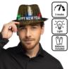 Czapka „Happy New Year” z diodami LED