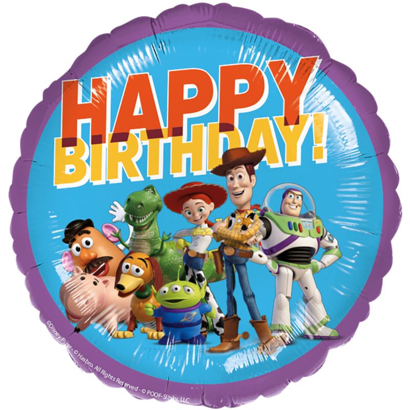 Balon foliowy Toy Story Happy Birthday 45cm