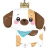 Balon foliowy Piesek Kawaii Pieski 66 x 68 cm
