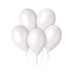 Balon G110 pastel 12" - "perłowo-biały" / 100 szt.