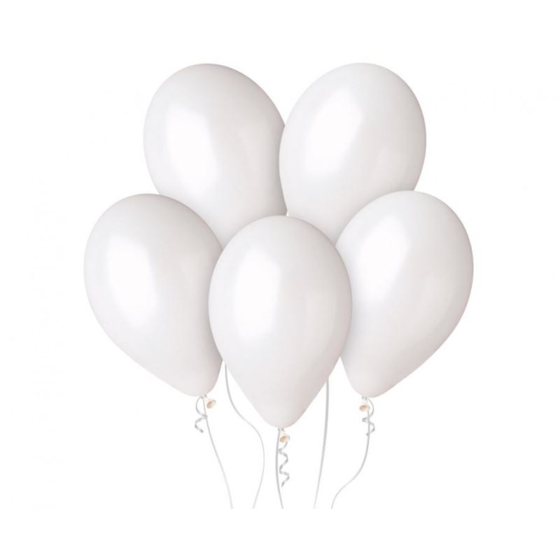 Balon G110 pastel 12" - "perłowo-biały" / 100 szt.