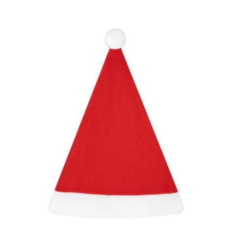 Czapka Mikołaja gładka 56cm