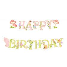 Baner Happy Wróżki 210x22cm